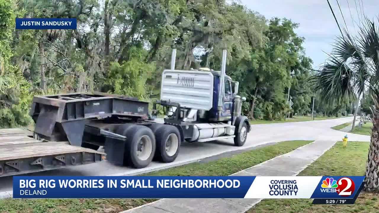 DeLand-area neighbors raise concerns about truck traffic on Marsh Road — WESH 2 Orlando, Grand Prairie Real Estate news