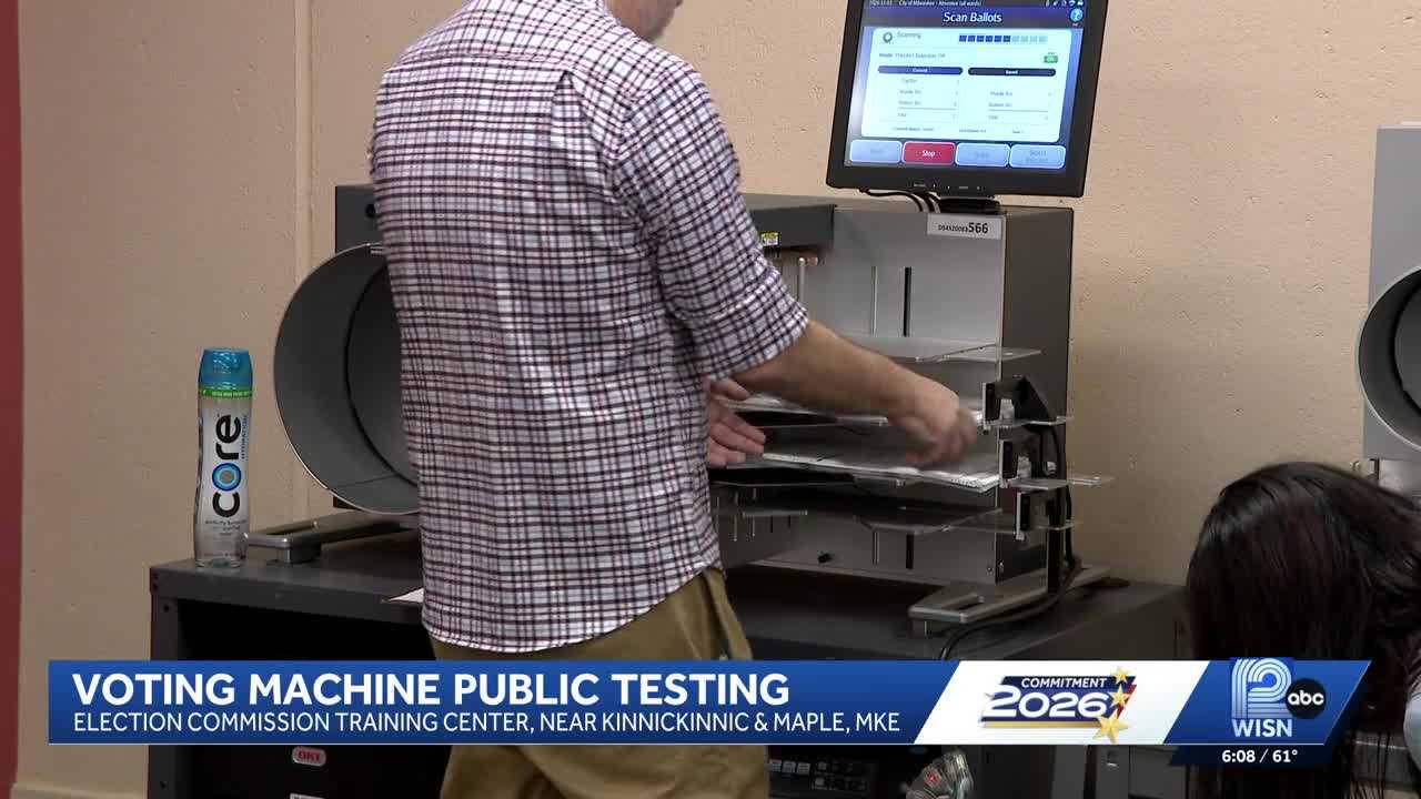 Milwaukee election officials test voting machines to prevent errors ahead of general election — WISN 12 Milwaukee, Grand Prairie Community news